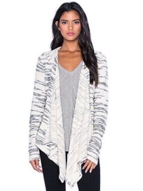 Bella Luxx Draped Front Hooded Cardigan
